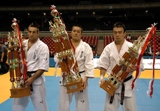 Podium du all japan 2008 kyokushin